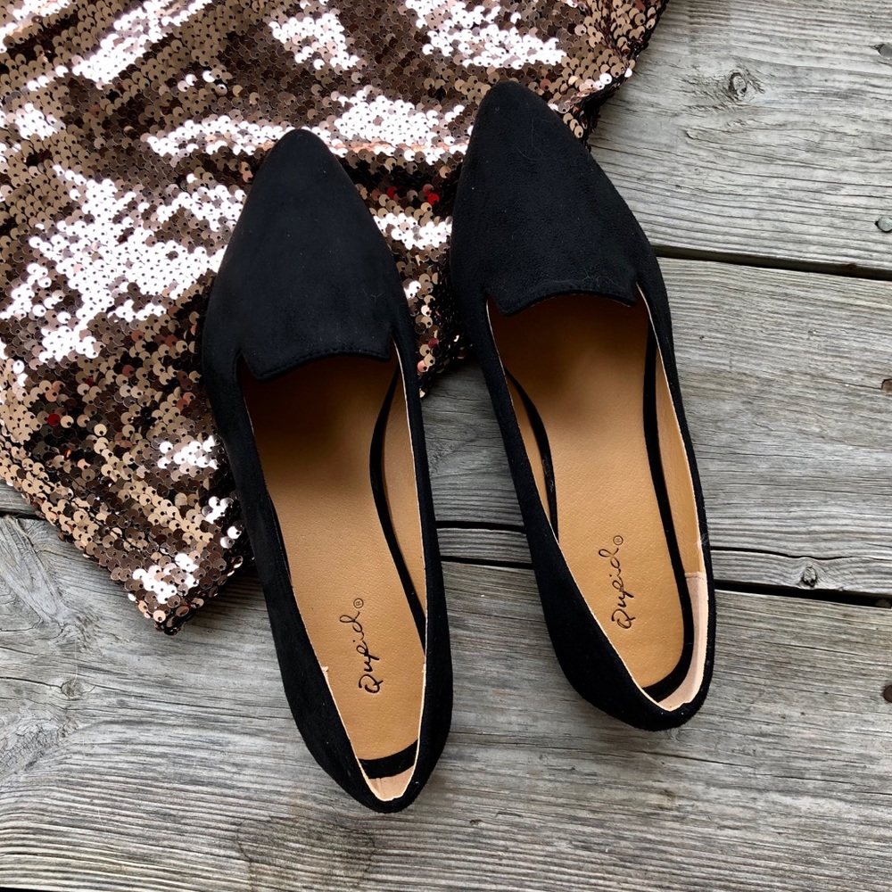 Black slip on flats - Picture 2 of 7